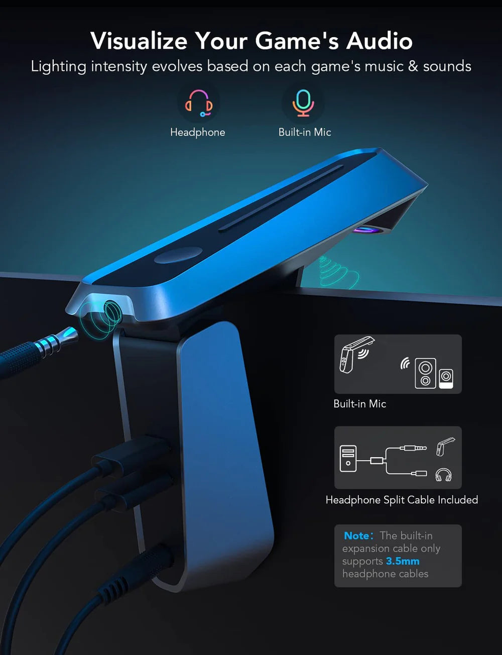 Govee DreamView G1 Pro Gaming Light 遊戲燈 (24~29吋螢幕適用)