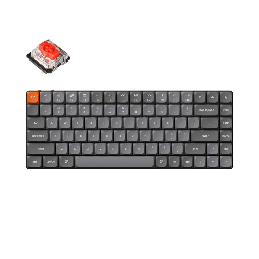 Keychron K3 Max QMK/VIA 超薄無線機械式鍵盤(75%|2.4 GHz、藍牙和有線連接)