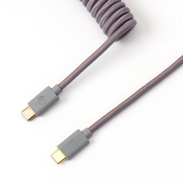 Keychron Coiled Aviator Cable 編織USB-C捲線