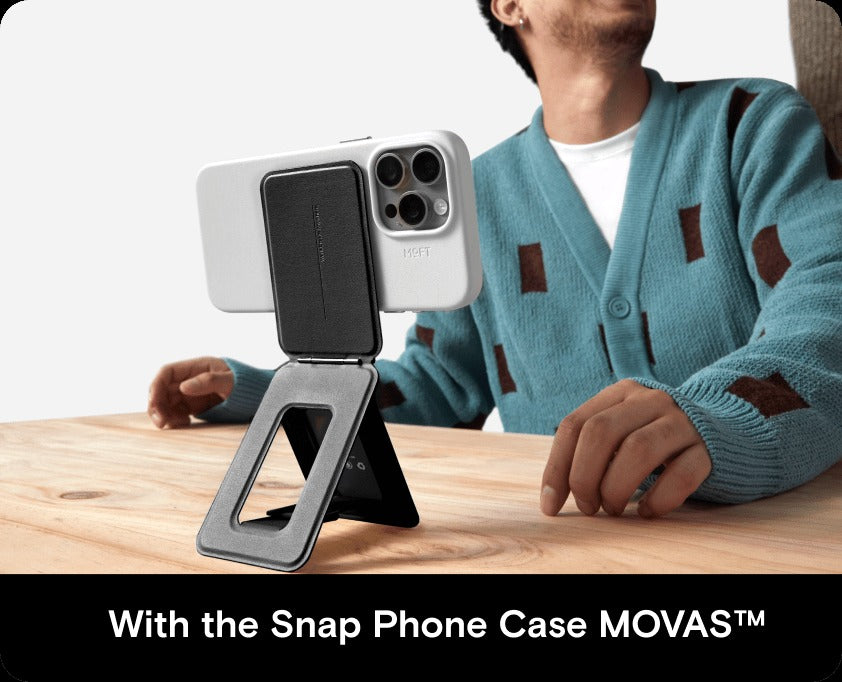 MOFT 磁吸三角手機支架MOVAS (兼容MagSafe) 輕薄耐刮
