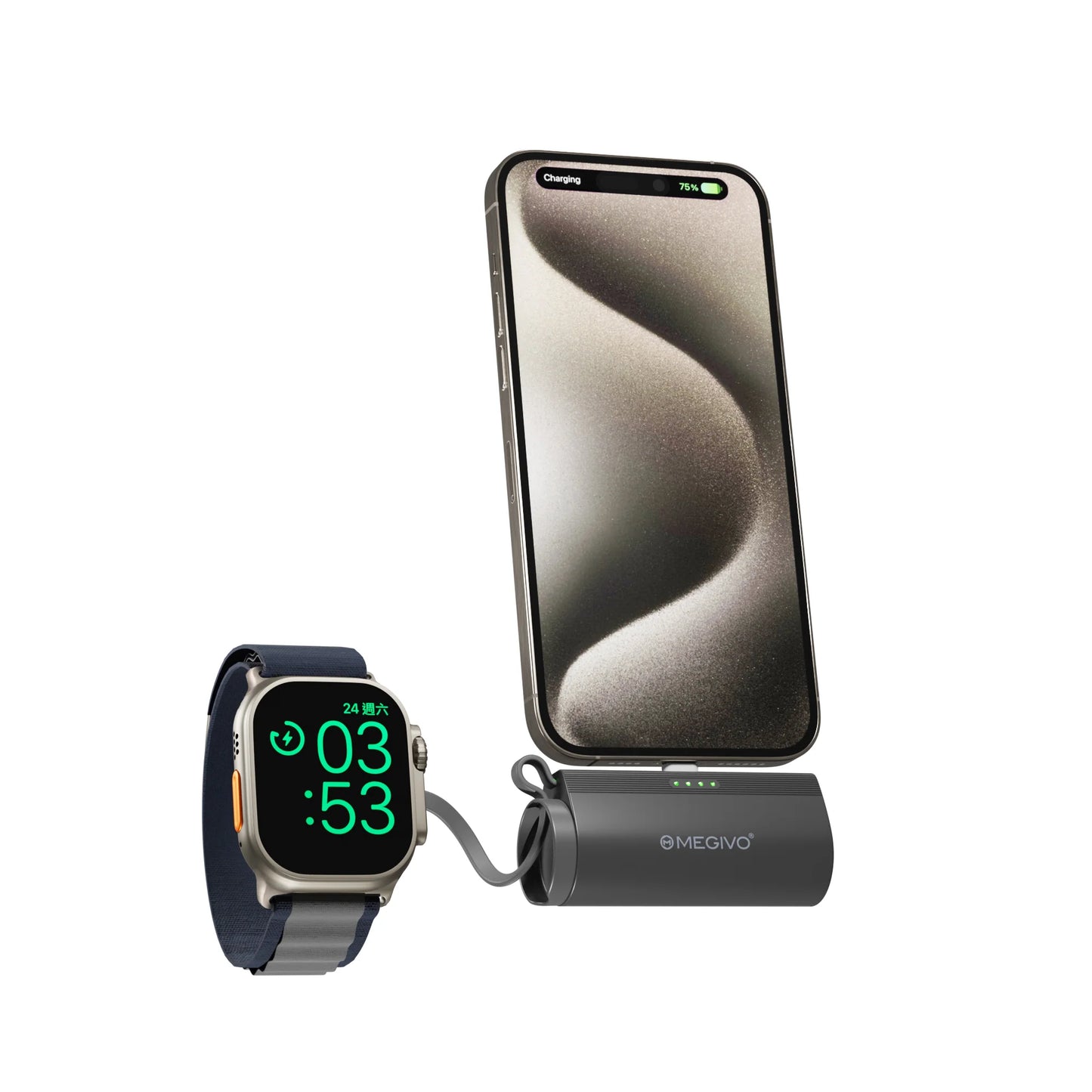 Megivo - Zap ToGo 5,000mAh 最輕巧多功能充電池