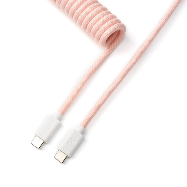 Keychron Coiled Aviator Cable 編織USB-C捲線