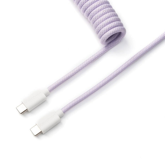 Keychron Coiled Aviator Cable 編織USB-C捲線