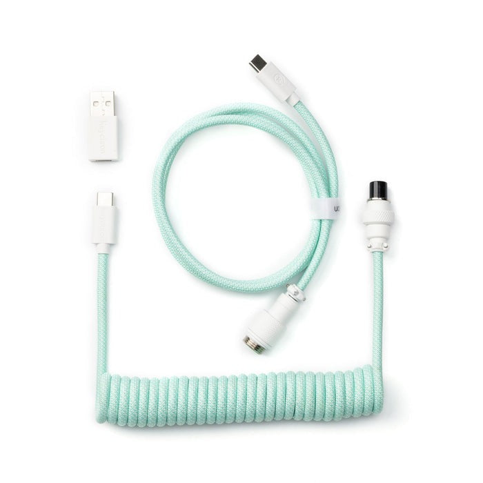 Keychron Coiled Aviator Cable 編織USB-C捲線