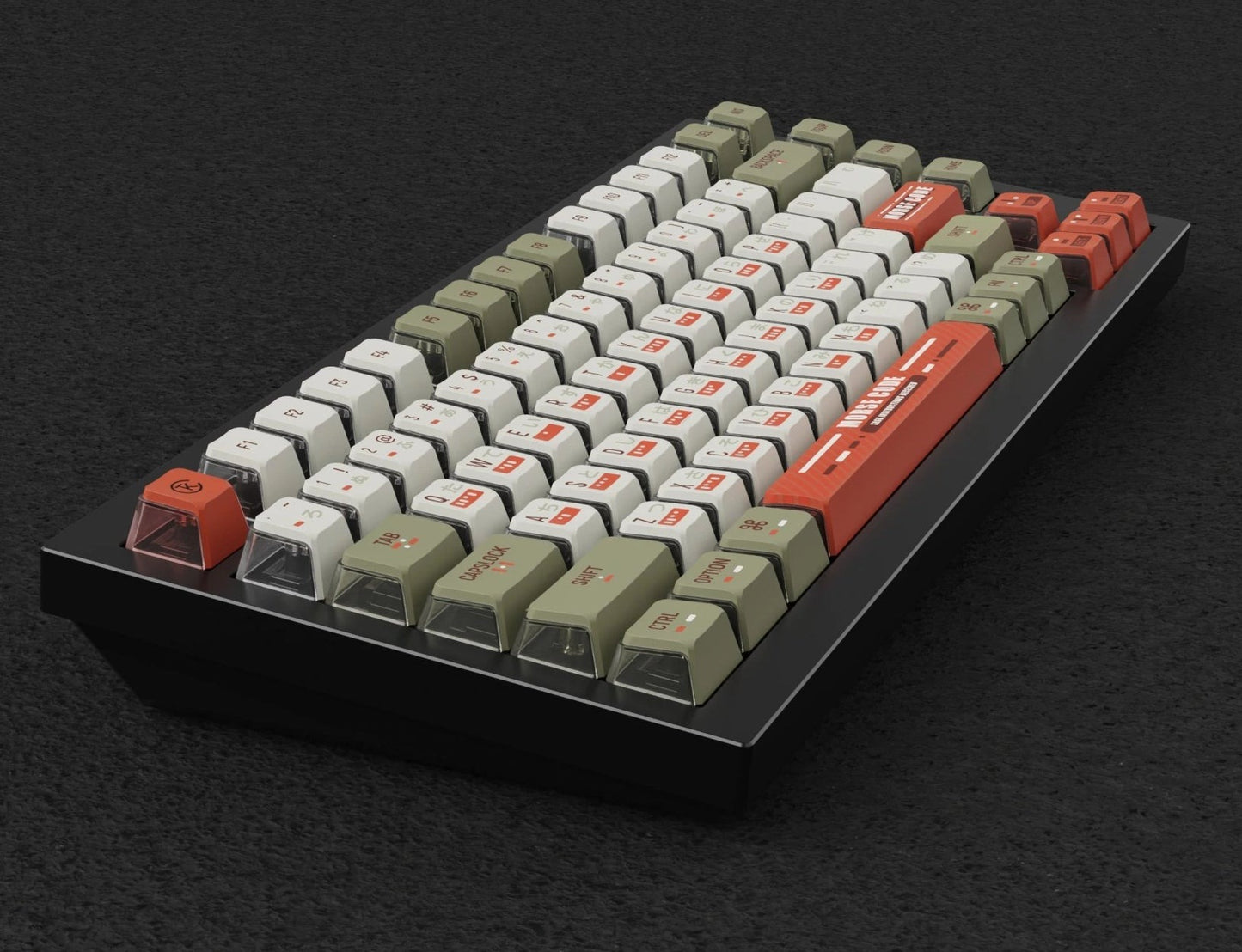 Keycap Set PBT 鍵帽套裝 - 摩斯密碼