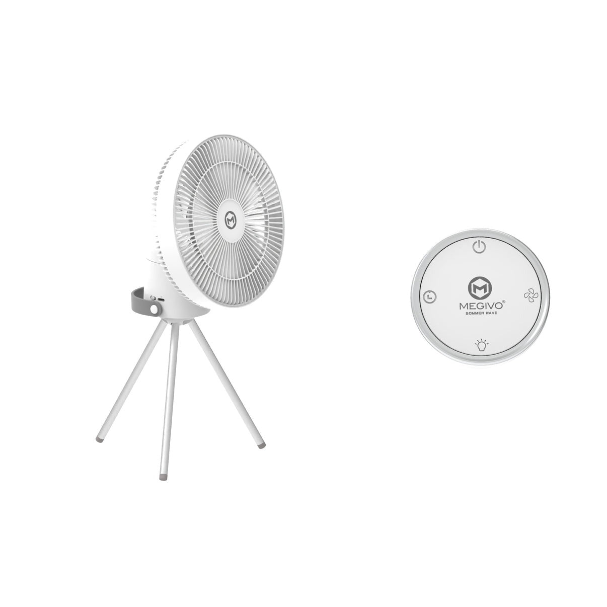 隨意調校高度 多功能無線電風扇 MEGIVO Sommer Wave