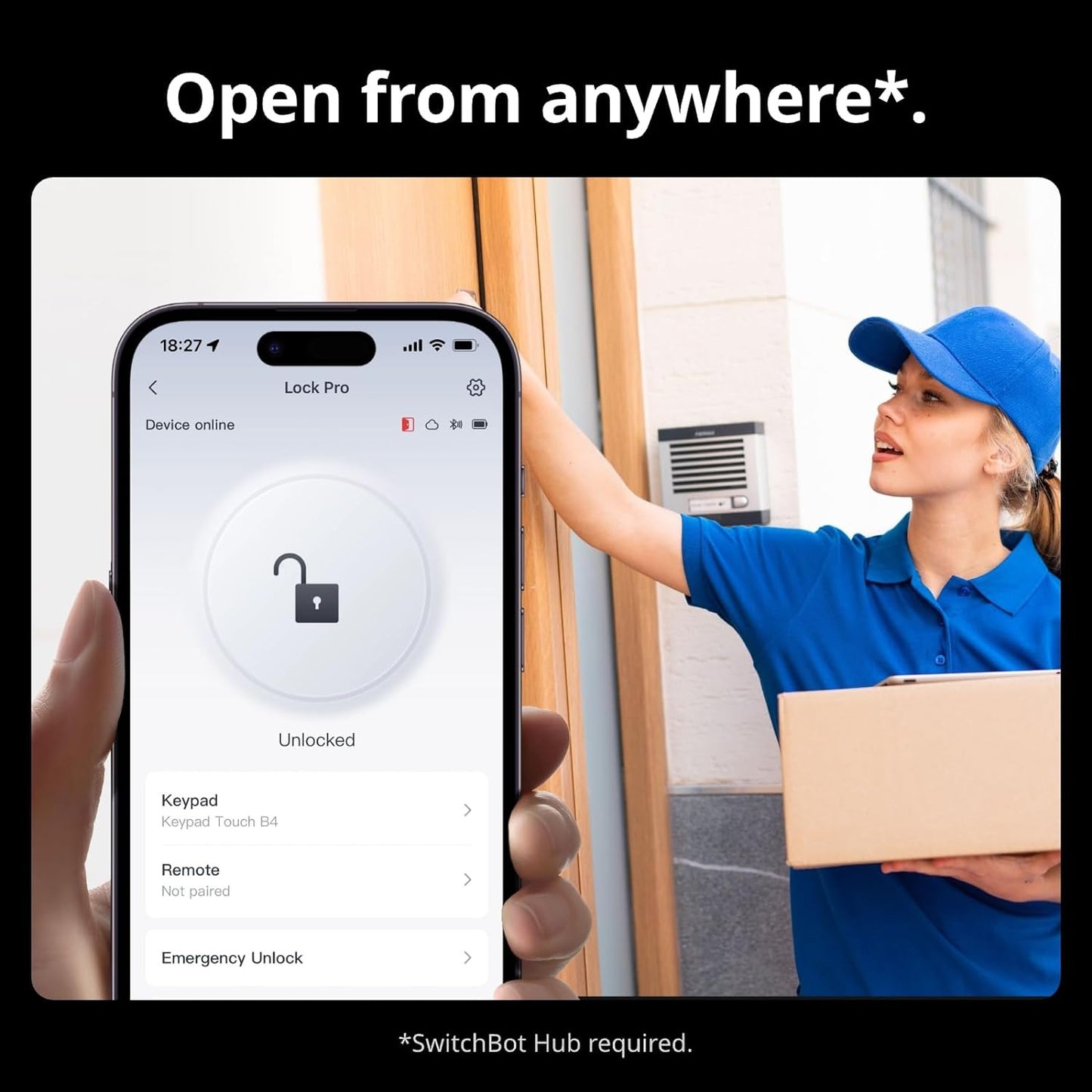 SwitchBot Lock Pro 智能門鎖