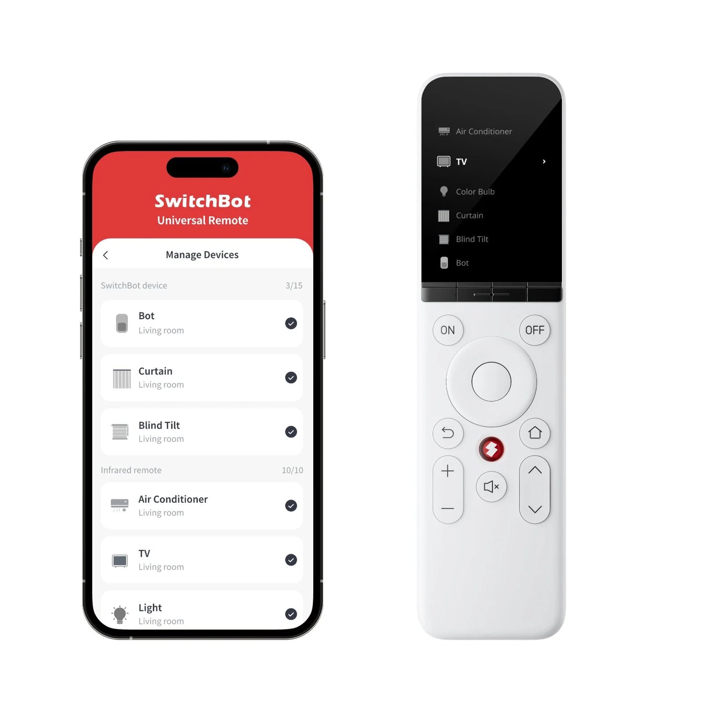SwitchBot Remote 通用遙控器(注意⚠️需要SwitchBot Hub 2 )