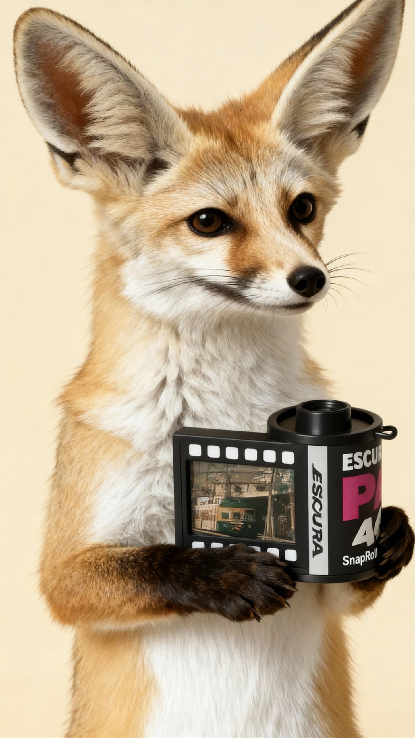 Escura SnapRoll 迷你鑰匙圈菲林造型相機盲盒