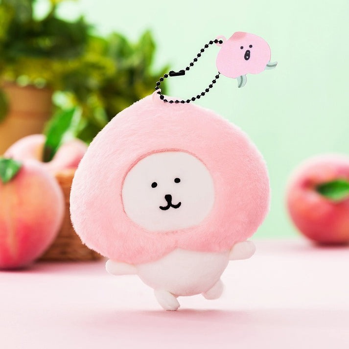 Nagano Chiikawa 自嘲熊吊飾 -  水蜜桃熊