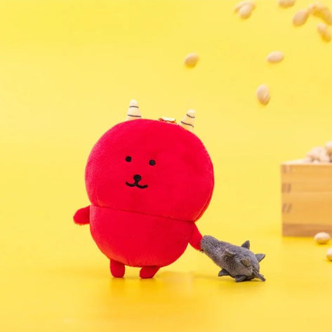 Nagano Chiikawa 自嘲熊吊飾 - 赤鬼白熊