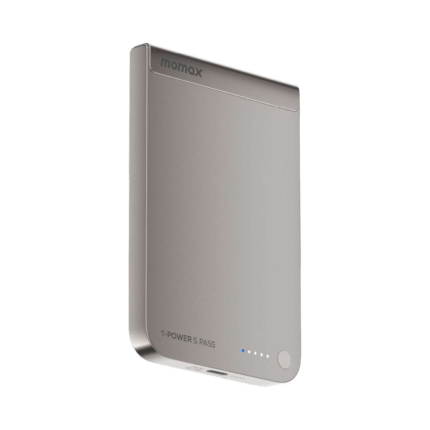 Momax 1-Power S.Pass 5000mAh Qi2 磁吸流動電源 (IP161Q2)