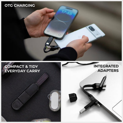 inCharge® X 6-in-1 charging cable