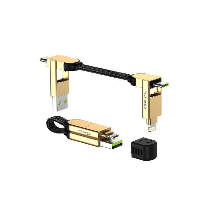 inCharge® X 6-in-1 charging cable