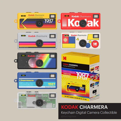 Kodak Charmera 鑰匙圈復古數碼相機盲盒  ( 預計貨期為12月尾)